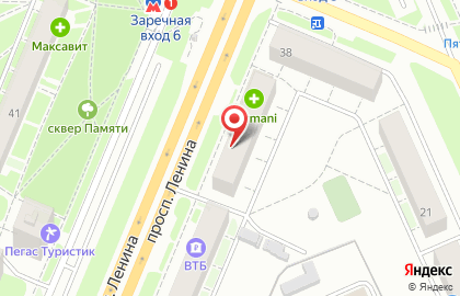 Салон стальных дверей Torex на проспекте Ленина на карте