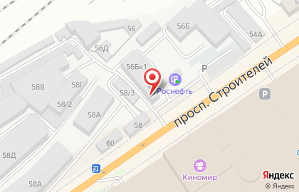 Мебельный салон Nobilia в Железнодорожном районе на карте