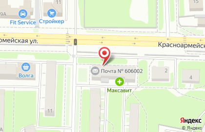 Почтовое отделение №2, г. Дзержинск на карте