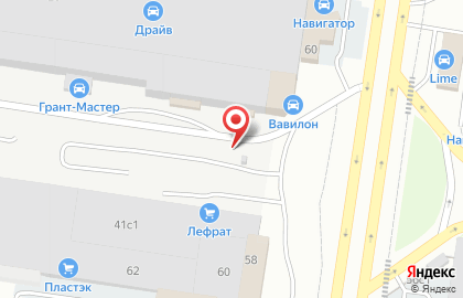 Автостоянка в Тольятти на карте