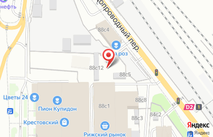 Магазин цветов ALADIN FLOWERS на карте