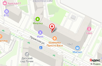 Компания по ремонту квартир на Европейском проспекте, 18 к 2 в Кудрово на карте
