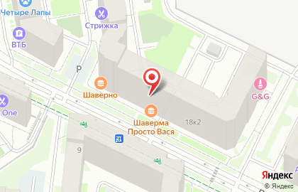 Аптека Фиалка на Европейском проспекте, 18 к 2 в Кудрово на карте