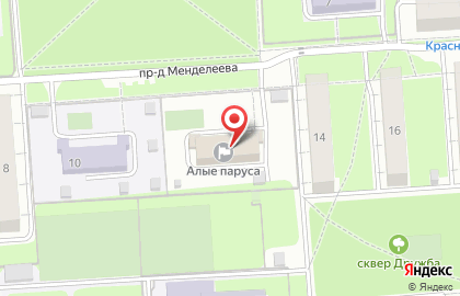 Социально-реабилитационный центр для несовершеннолетних Алые паруса в Ульяновске на карте