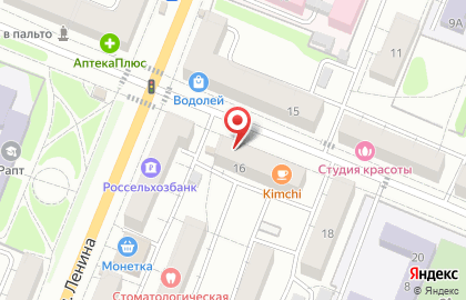 Томский гастроном на карте