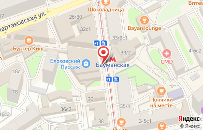 Терминал МТС-Банк на Бауманской улице на карте