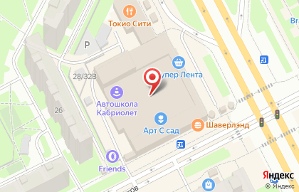 Ржевский на карте