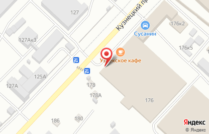 Дискаунтер Светофор на Кузнецком проспекте на карте