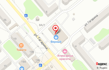 Людмила на улице Гагарина на карте