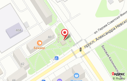 Магазин цветов в Петрозаводске на карте