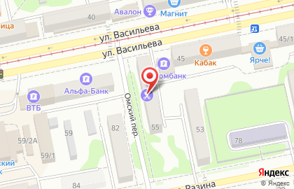Магазин спортивного питания и экипировки Fitness Formula в Барнауле на карте