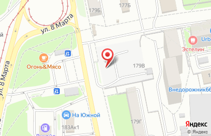 Магазин ГОРЯЩИХ путевок на улице 8 Марта, 179в на карте
