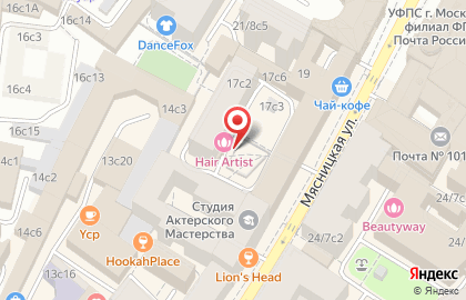 ЭКЛИПС (Москва) на Мясницкой улице на карте