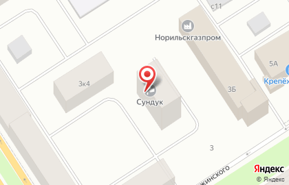 Благотворительный проект Сундук на карте