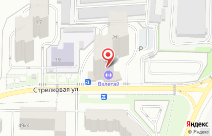 Автошкола Автомобилист на Стрелковой улице на карте