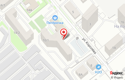 Компания Профи в Дзержинском районе на карте