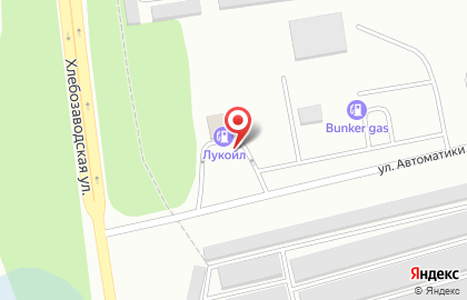 Лукойл-ликард на Хлебозаводской улице на карте