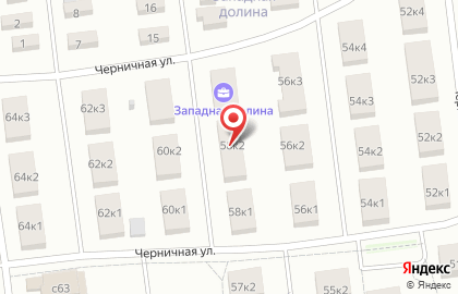 Западная долина, ГК RDI на карте