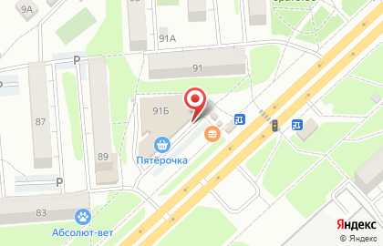 Магазин пива БИРхаус на Космическом проспекте на карте