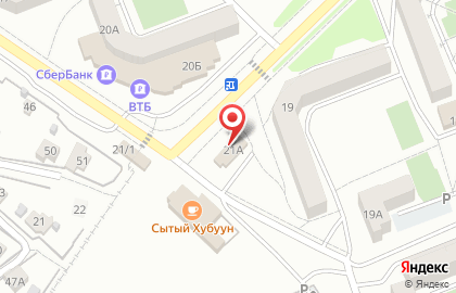 Продуктовый магазин в Улан-Удэ на карте