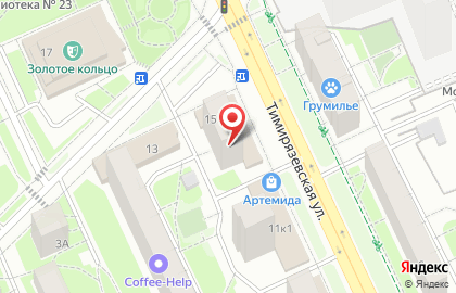 ООО КРЕПМАРКЕТ на Тимирязевской улице на карте