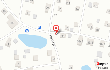 Продуктовый магазин Новая на карте