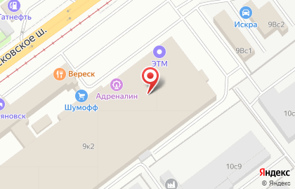 Рекламное агентство STUDIA73 на Московском шоссе, 9 на карте