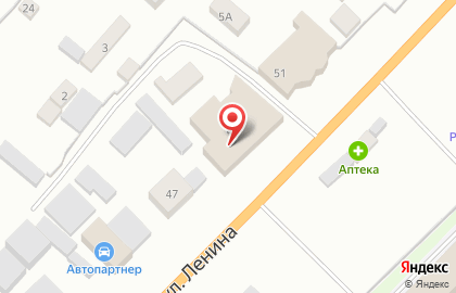 Магазин строительных материалов Центрстрой на улице Ленина на карте