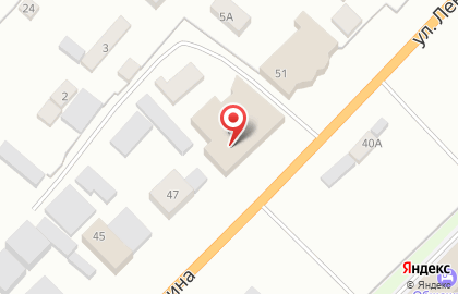 Магазин строительных материалов Центрстрой на улице Ленина на карте