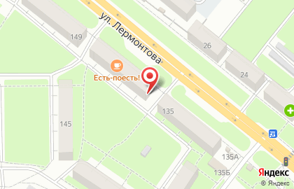 Ломбард Норис на улице Лермонтова на карте