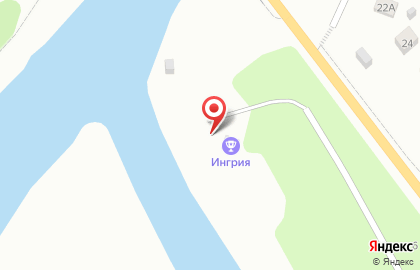 Яхт-клуб Ингрия на Шлиссельбургском шоссе на карте