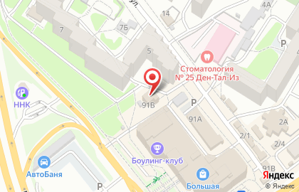Ателье Елена в Железнодорожном районе на карте
