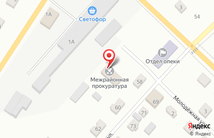 Киреевская межрайонная прокуратура на карте