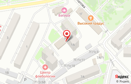 Продуктовый дискаунтер Батон в Октябрьском районе на карте