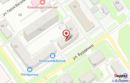 Компания Олимпик в Автозаводском районе на карте