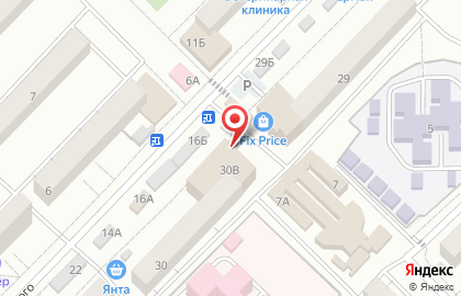 Продуктовый магазин и киосков в Черновском районе на карте