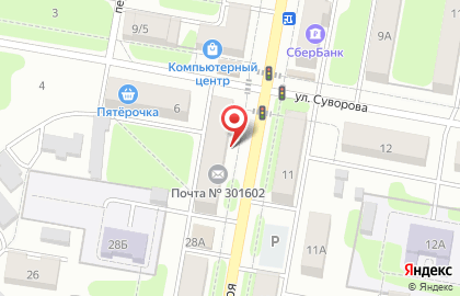 Люкс в Узловой на карте