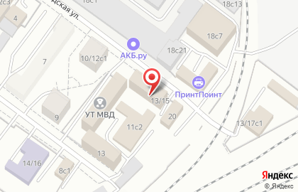 Московская межрегиональная транспортная прокуратура на карте