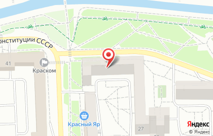 Клининговая компания РТТ на улице Конституции СССР на карте