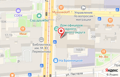 Школа танцев Восточный танец на карте