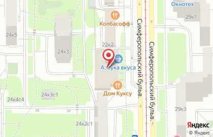 Блеск на Каховской на карте