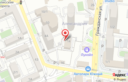 Автомойка Респект в Ставрополе на карте