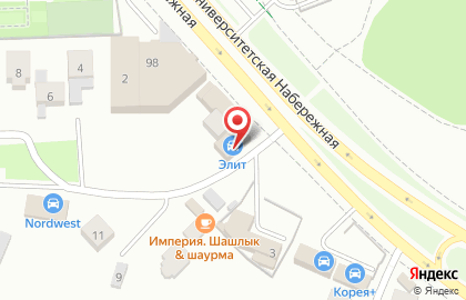 Магазин автозапчастей Ходовочка в Центральном районе на карте