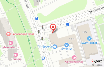 Магазин фастфудной продукции на Бескудниковском бульваре, 12 на карте