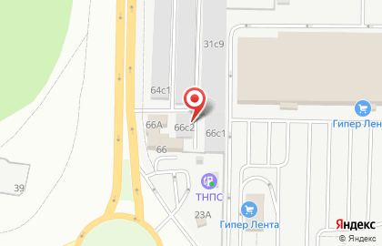 Гаражно-потребительский кооператив №28 в Комсомольском районе на карте