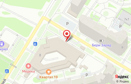 Продуктовый магазин в Санкт-Петербурге на карте