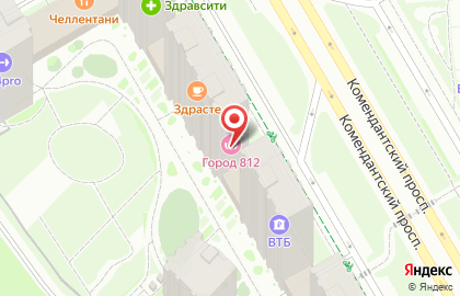 Салон красоты Истерика на Комендантском 58/1 на карте