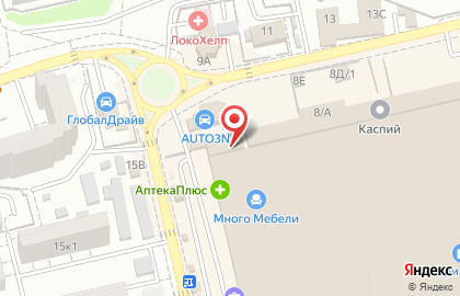 Зоомаркет АльфаВет на Минусинской улице на карте