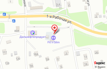 Студия фитнеса Fit`n`Slim на карте