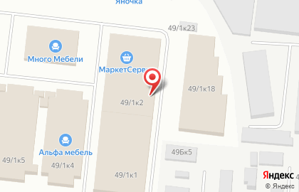 Торгово-производственная компания Sitparad на площади Сибиряков-Гвардейцев на карте